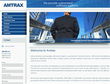 Tablet Screenshot of amtrax.co.nz